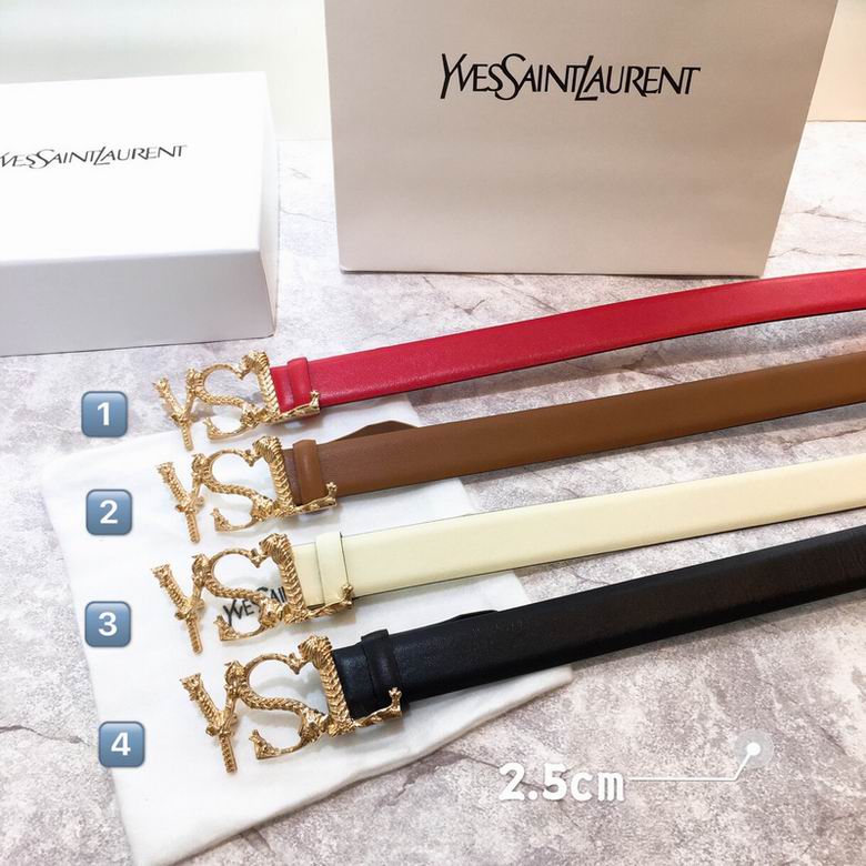 YSL Belt 20mmX95-110cm 7D07